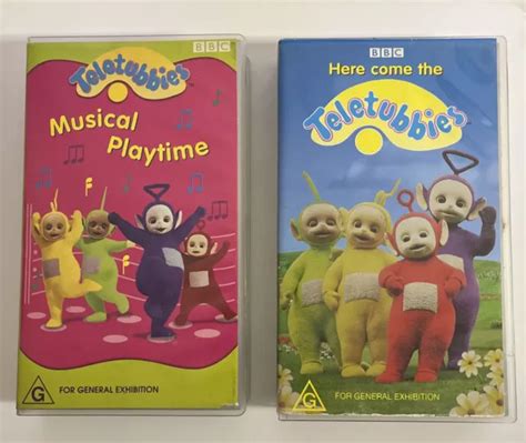 TELETUBBIES - HERE Comes the Teletubbies + Musical Playtime VHS PAL EUR 14,66 - PicClick DE