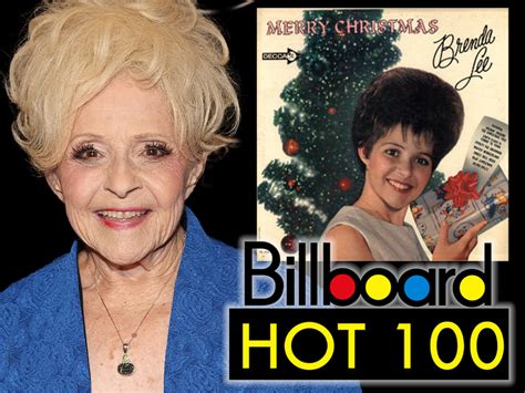 Brenda Lee S Rockin Around The Christmas Tree Tops Hot Chart I