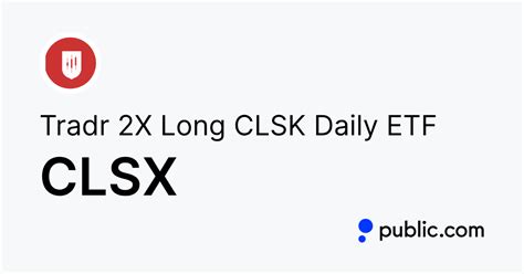 Buy CLSX ETF – CLSX ETF Quote Today & Investment Insights - Public.com