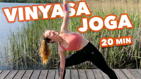 JOGA VINYASA Joga Nad Jeziorem 20 Min YouTube