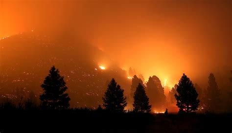 Wildfire in Idaho