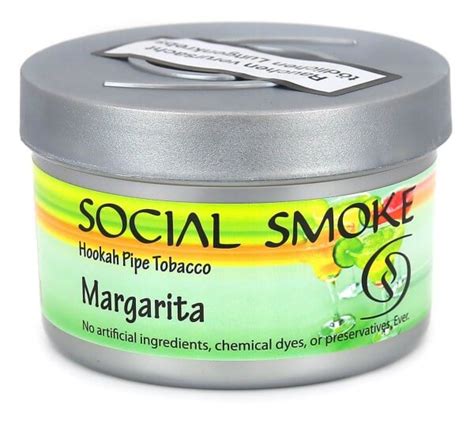 Social Smoke Margarita Shisha Tabak G Elwano