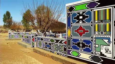 the design blog of lawrence kasparowitz: The Ndebele wall designs