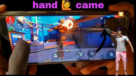 HANDCAM Free Fire Handcam Gameplay Free Fire One Tap Hand Shot Tips