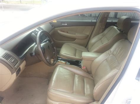 2001 Honda accord leather seats