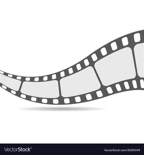 Filmstrip Icon Royalty Free Vector Image Vectorstock