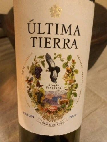 Última Tierra Merlot Vivino US