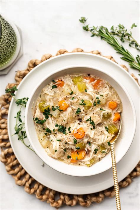 Slow Cooker Hearty Chicken Stew The Whole Cook