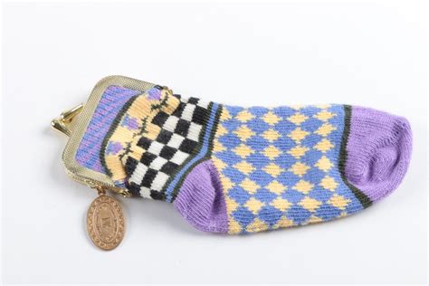 Mackenzie Childs Sock Coin Purses Ebth