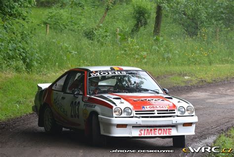 Moers Michel Moussebois Ludovic Opel Manta B Rallye Sprint