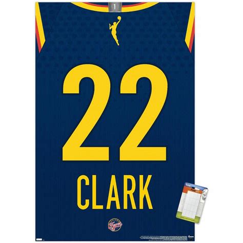 Trends International Wnba Indiana Fever Caitlin Clark Jersey Unframed