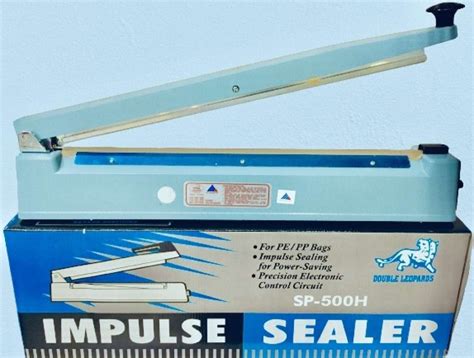 Promo Double Leopard Impulse Sealer SP 500H Body Aluminium Diskon 23