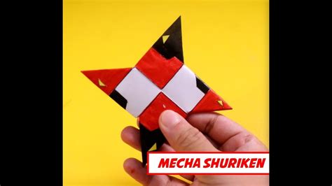 Mecha Shuriken Diy I Mechamato Youtube