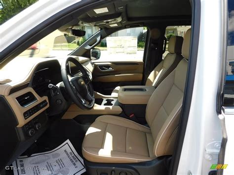 Jet Black/Maple Sugar Interior 2023 Chevrolet Tahoe Premier 4WD Photo ...