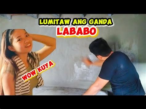 Lababo Lumitaw Ang Ganda Ng Mapurohan Ng Semento Kuyanolivlog Youtube