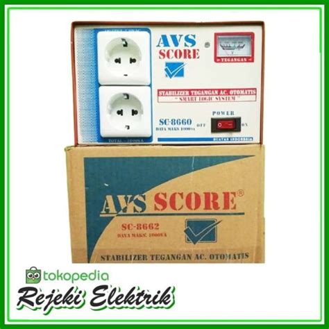 jual stavol stabilizer listrik avs score  va  seller shin store