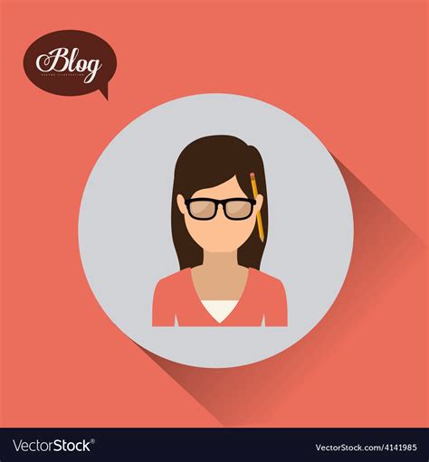 blog design royalty  vector image vectorstock