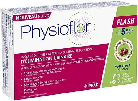 Laboratoires Iprad Physioflor Flash G Lules Comprim S Amazon