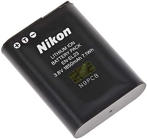 Nikon EN EL23 Batería Recargable para cámara Digital 1850 mAh Iones