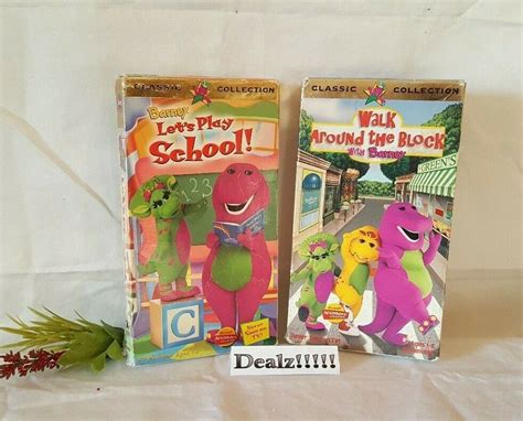 Barney Walk Around The Block With Barney Vhs