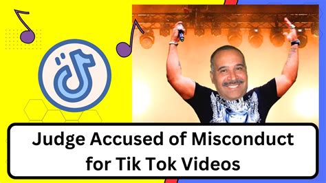 N J Judge Who Made Lip Syncing Videos In His Chambers On Tiktok Accused Of Misconduct Youtube