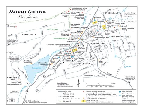 Mount Gretna Map with Parking — mtgretna.org