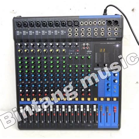 Jual Mixer Audio Yamaha Mg Xu Grade A Mixing Channel Mg Xu