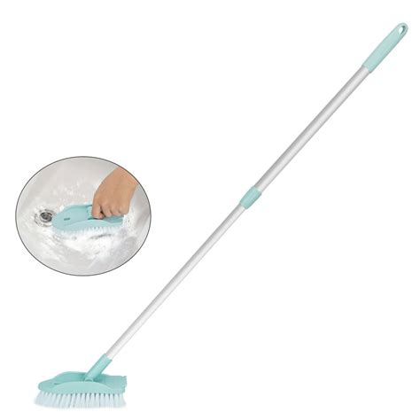 Youloveit Long Handle Cleaning Brush Floor Scrub Brush Shower Deck