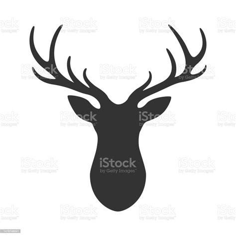 Deer Head Stock Illustration Download Image Now Stag Head