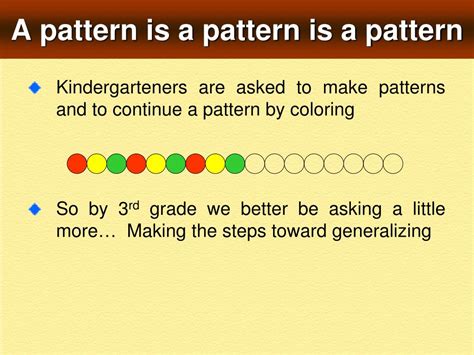 Ppt Algebraic Patterning Powerpoint Presentation Free Download Id