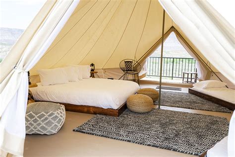 Luxurious Zion Glamping in Unique Watchman Tents!