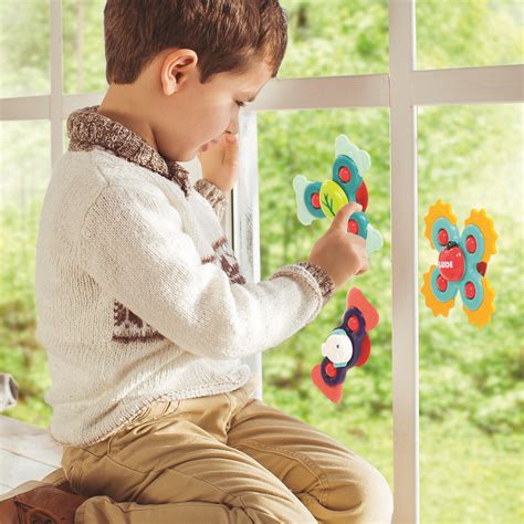 SPINNERY sensoryczne z przyssawkami - B.est TOYS Polska