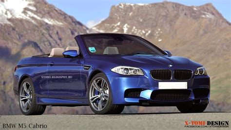 Bmw F10 M5 Convertible Rendering