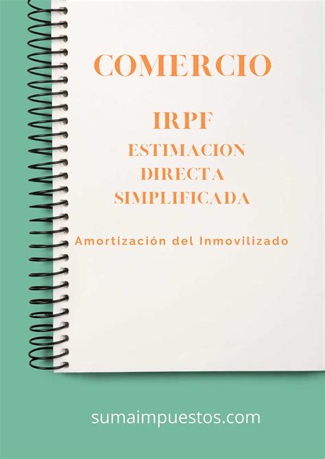 Estimación Directa Simplificada Comercio Sumaimpuestos