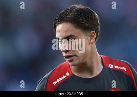 Kenan Yildiz Of Turkey During Warm Up Before The Uefa Euro Group D