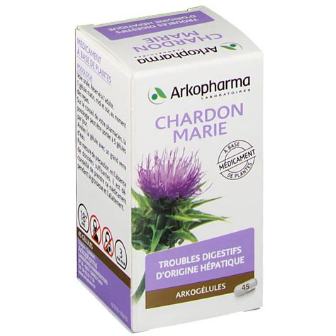 Arkopharma Arkog Lules Chardon Marie Pc S Redcare Pharmacie