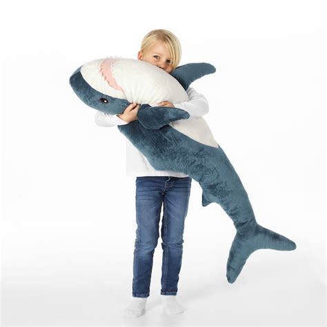 BLÅHAJ Soft toy, shark, 39 ¼" - IKEA