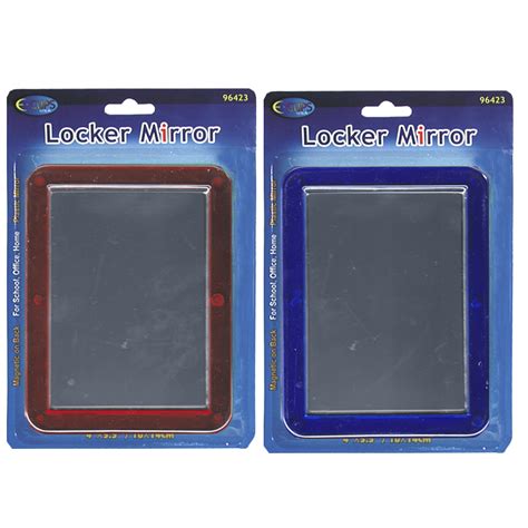 Wholesale Magnetic Locker Mirrors Assorted Colors Dollardays