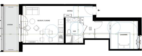 Plan Appartement T2 De 46 70 M² Neuf à Vénissieux Résidence « L