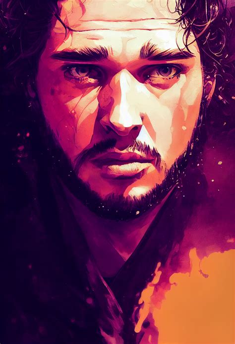 Artstation Jon Snow Game Of Thrones