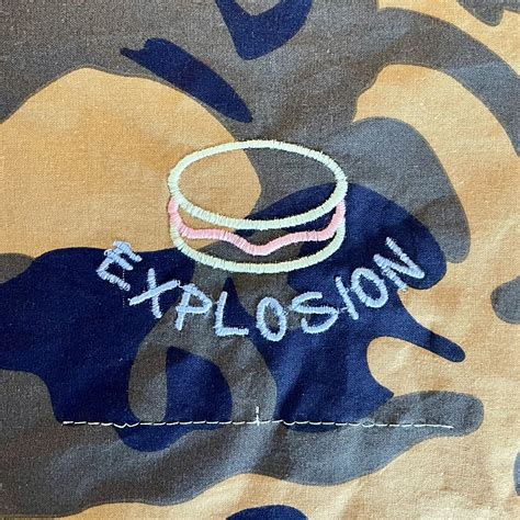 Fichier de broderie - Macaron explosion - Peste & Choléra