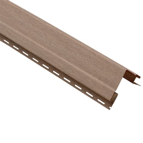 Georgia Pacific 10 In X 144 In Whitewood Grain Vinyl Solid Soffit At