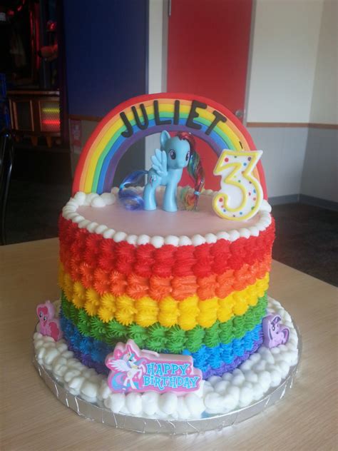 Rainbow My Little Pony Cake