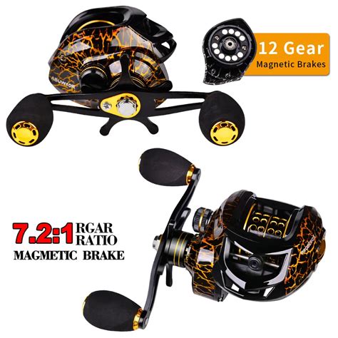 Kg Max Drag Fishing Bait Casting Reel High Speed Ultralight