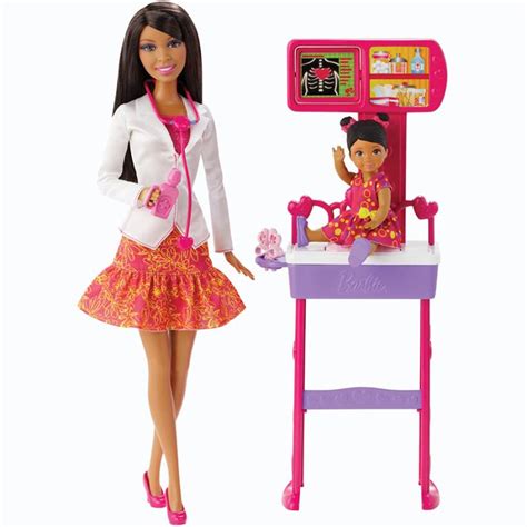 Set De Juego Completo Doctora Barbie Carreras Profesionales Aa