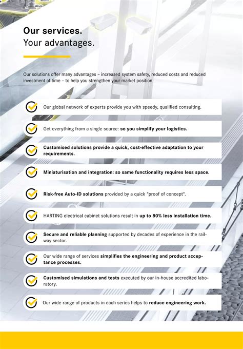HARTING Solutions for Transportation Sector and Railways | PDF
