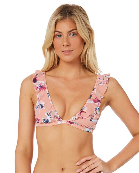 Tori Praver Womens Adriana Bikini Top Bali Pink SurfStitch