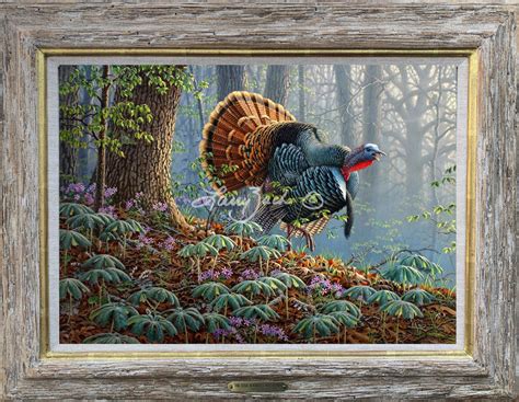 Oak Ridge Monarch – Wild Turkey (Original) – Larry Zach Wildlife Art