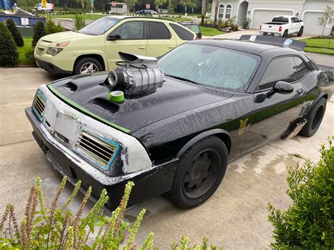 Dodge Challenger Hellcat Turned Into Mad Max Tribute Car Is A Work In