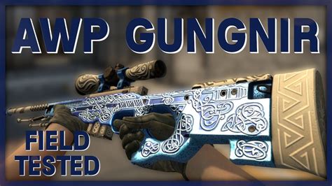 CS GO Skin AWP Gungnir Field Tested YouTube